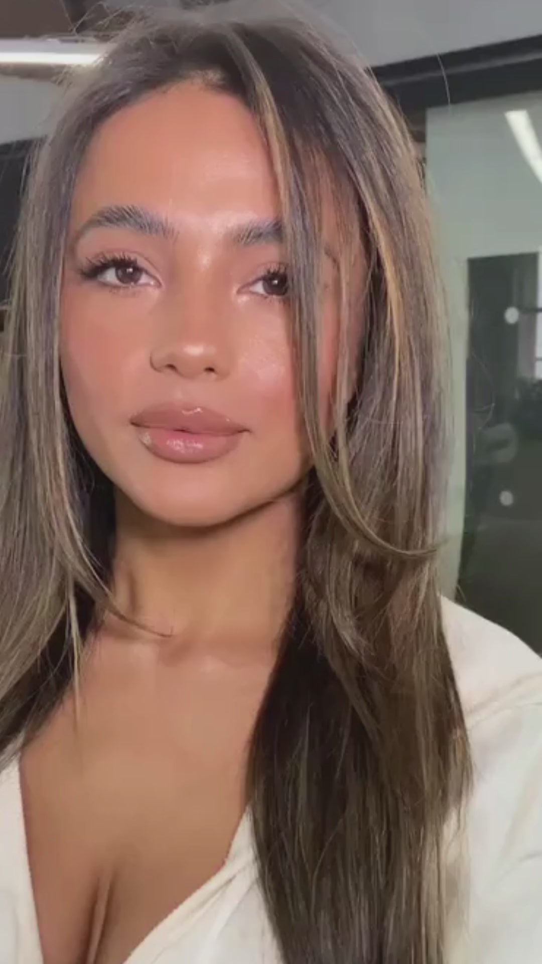 AU NATURELLE invisible band synthetic faux mink winged lashes Opuluxe Beauty®