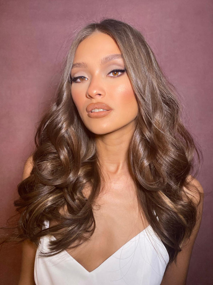 AU NATURELLE invisible band synthetic faux mink winged lashes Opuluxe Beauty®