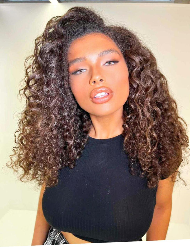 AU NATURELLE invisible band synthetic faux mink winged lashes Opuluxe Beauty®