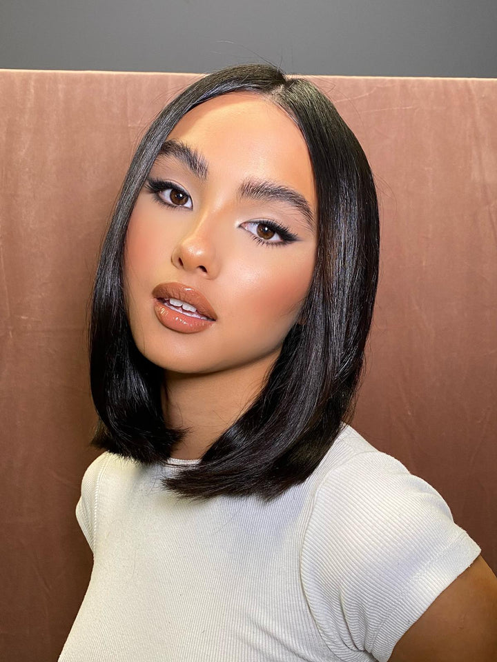 AU NATURELLE invisible band synthetic faux mink winged lashes Opuluxe Beauty®