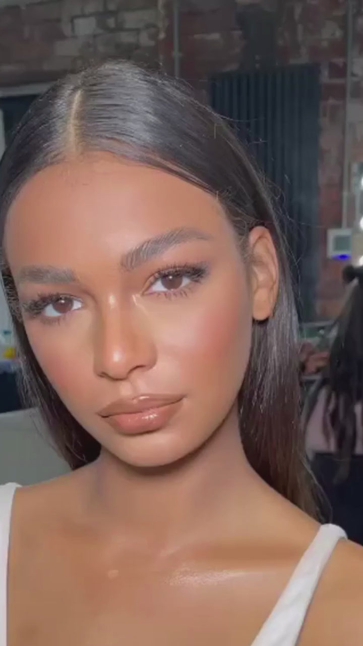 AU NATURELLE invisible band synthetic faux mink winged lashes Opuluxe Beauty®