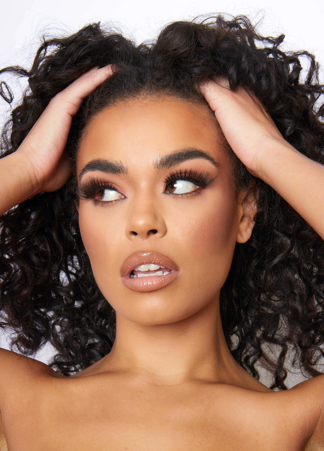 HOLLY faux Mink Luxury bold dramatic winged Lashes Opuluxe Beauty®