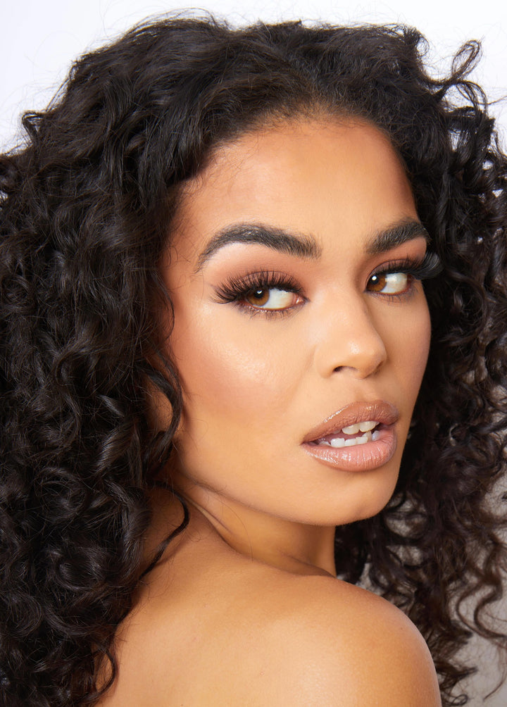 HOLLY faux Mink Luxury bold dramatic winged Lashes Opuluxe Beauty®