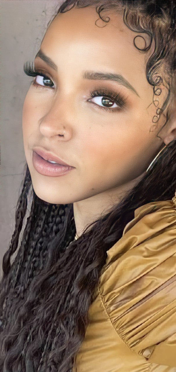 JASMINE faux mink fluffy curly luxury eyelashes Opuluxe Beauty®