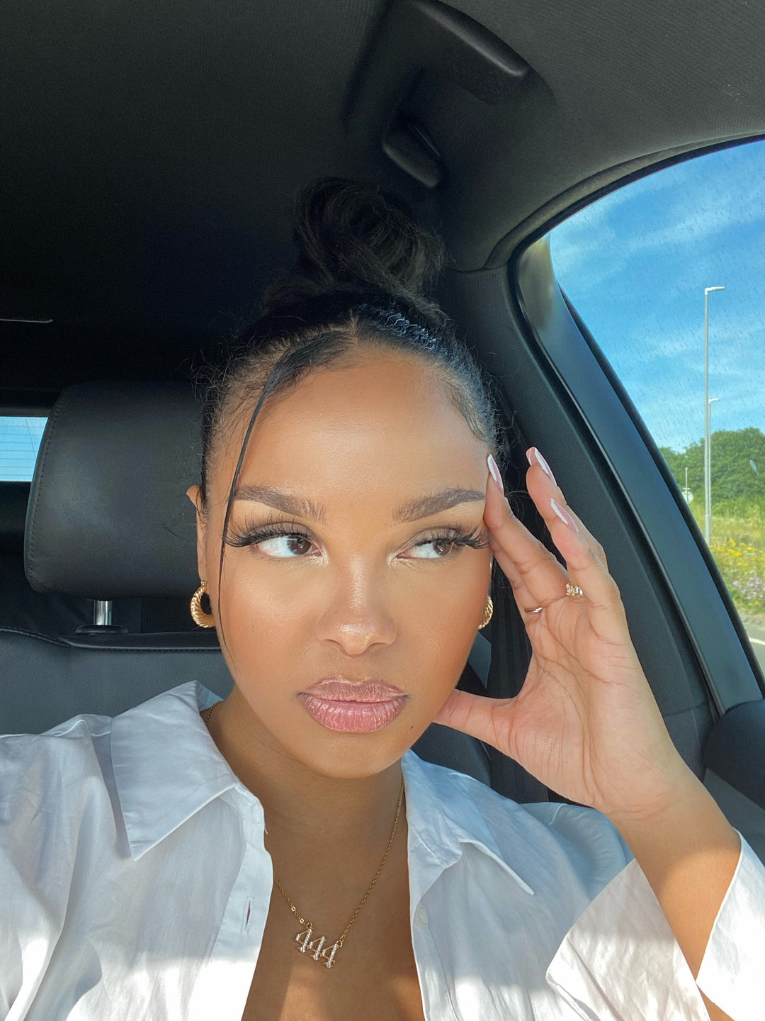 LARA faux mink wispy winged natural luxury eyelashes Opuluxe Beauty®