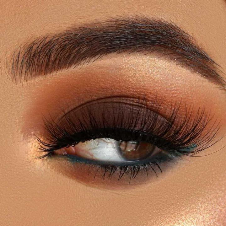 LARA faux mink wispy winged natural luxury eyelashes Opuluxe Beauty®