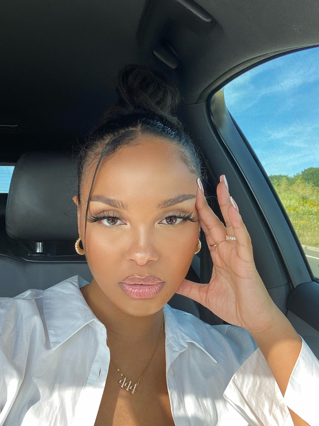 LARA faux mink wispy winged natural luxury eyelashes Opuluxe Beauty®